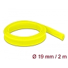 Delock Fonott kábelharisnya nyújtható 2 m x 19 mm sárga (20745)