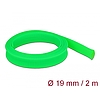 Delock Fonott kábelharisnya nyújtható 2 m x 19 mm zöld (20744)