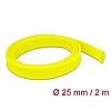 Delock Fonott kábelharisnya nyújtható 2 m x 25 mm sárga (20750)