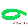 Delock Fonott kábelharisnya nyújtható 2 m x 25 mm zöld (20749)