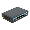 Delock Gigabit Ethernet-kapcsoló, 4 port PoE + 1 RJ45 (87764)