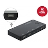 Delock HDMI / USB-C KVM 4K 60 Hz kapcsoló USB 2.0 (11477)