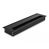Delock Kábel tömítő/rendező asztalba szerelt változathoz kefével 300 x 80 x 28 mm méretű, fekete (66858)