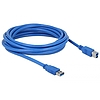 Delock összekötő kábel USB 3.0 A male(papa)- USB 3.0 B mala(papa)  5 fm 82582