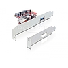 Delock PCI Express Card  1 x külső 1 x belső USB 3.0 (89273)