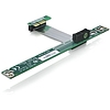 Delock PCI Express emelő kártya x1, 7 cm-es flexibilis kábellel (41752)