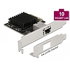 Delock PCI Express Kártya  1 x 10 Gigabit LAN NBASE-T RJ45 (89383)