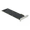 Delock PCI Express x2 kártya - 1 x SATA HDD / SSD-hez RAID (90433)