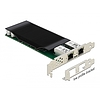 Delock PCI Express x4 kártya - 2 x Gigabit LAN PoE+ (88500)