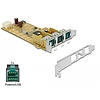 Delock PoweredUSB PCI Express Card  3 x 12 V (89656)