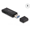 Delock SuperSpeed USB 5 Gbps kártyaolvasó SD és Micro SD memóriakártyákhoz (91002)