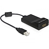 Delock USB 2.0-ről HDMI adapter audióval (61865)