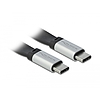 Delock USB 3.2 Gen 2 FPC lapos csík kábel USB Type-C - USB Type-C 22 cm PD 3 A E-Marker (85926)
