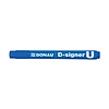 Donau D-signer-U alkoholos marker kék, kerek hegy 2-4mm