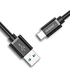 Dudao kábel USB kábel - USB Type C Super Fast Charge 1 m fekete (L5G-Black)