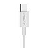 Dudao L1T USB-C kábel 3A 1m, fehér (L1T Type-c 1m)