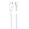 Dudao L6E kábel USB Type C - Lightning PD 20W 1m fehér (L6E)