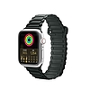 Dux Ducis Szíj (Armor Version) szíj Apple Watch Ultra, SE, 8, 7, 6, 5, 4, 3, 2, 1 (49, 45, 44, 42 mm) szilikon mágnesszalagos karkötőhöz, zöld