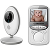 Esperanza Juan Baby Monitor 2,4" LCD kijelzővel, fehér-szürke (EHM003)