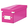 Esselte Click&Store CD tároló doboz, rózsaszín 60410023