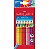 Faber-Castell Grip 2001 színesceruza készlet 24db-os normál háromszög környezetbarát