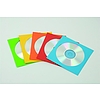 Fellowes papír CD-tasak 125x125 50db/csomag vegyes színben