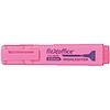 Flexoffice szövegkiemelő rózsaszín, lapos test 1-4mm
