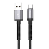 Foneng X83 USB-USB-C kábel, 2.1A, 1m, fekete (X83 Type-C)