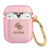 Guess GUA2UCG4GP AirPods borító rózsaszín/rózsaszín Glitter Collection