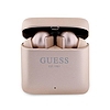 Guess GUTWSSU20ALEGP TWS Bluetooth fülhallgató + Dock Rose Gold/Rose Gold nyomtatott logó