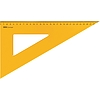 Háromszögvonalzó, műanyag, 30/60/90, 25-30 cm, Aristo GEO College (GEO22632)