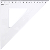 Háromszögvonalzó, műanyag, 45/45/90, 18-25 cm, Aristo GEO College (GEO23425)