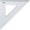 Háromszögvonalzó, műanyag, 45/45/90, 22-30 cm, Aristo GEO College (GEO23430)