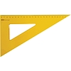 Háromszögvonalzó, műanyag, 45/45/90, 22-32 cm, Aristo GEO College (GEO22625)