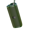 Hoco - Bella vezeték nélküli hangszóró (HC4) - Bluetooth 5.0, 10 W - Army Green (KF2314447)
