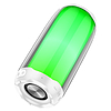 Hoco - pulzáló vezeték nélküli hangszóró (HC8) - LED fénnyel, Bluetooth 5.0, 10 W - fehér (KF239197)