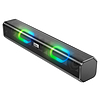 Hoco - Vezeték nélküli hangszóró káprázatos hang (BS49) - RGB fények, Bluetooth 5.1, 10 W - Fekete (KF2310966)