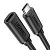 Hosszabbító USB-C 3.1 Gen2 UGREEN kábel, 4K, 100 W, 1 m, fekete (10387)
