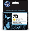 HP 3ED69A No.712 Yellow tintapatron eredeti 29ml