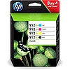 HP 3YP34E No.912XL Multipack Black + Cyan + Magenta + Yellow tintapatron eredeti (3YL84AE + 3YL81AE + 3YL82AE + 3YL83AE)