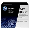 HP CC364XD No.64X Black Dupla lézertoner eredeti 2X24K