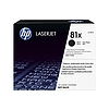 HP CF281X No.81X Black lézertoner eredeti 25K