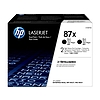 HP CF287XD No.87X Black Dupla lézertoner eredeti 2x18K