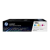 HP CF341A No.126A CE311A + CE312A + CE313A Multipack Cyan Magenta Yellow lézertoner eredeti 3X1K