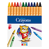 Ico Creative Kids zsírkréta 12 színű rajzoláshoz, színezéshez