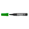 Ico Permanent 12 alkoholos marker zöld, vágott hegy 1-4mm
