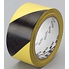 Ipari jelzőszalag veszélyt jelző csík 50 mm x 33 fm vastagság 0,125 mm sárga-fekete csíkos
