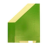 Iratpapucs karton mikrohullámú 80 mm zöld összehajtható