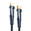 Joyroom gyorstöltő kábel intelligens USB-C kapcsolóval - Lightning 20W, 1,2 m fekete (S-CL020A3)