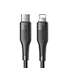 Joyroom gyorstöltő kábel USB C - Lightning Power Delivery 2,4 A 20 W 1,2 m fekete (S-1224M3)